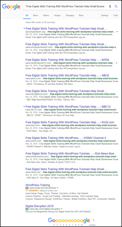 WPCompendium.org - Press Release Day 36